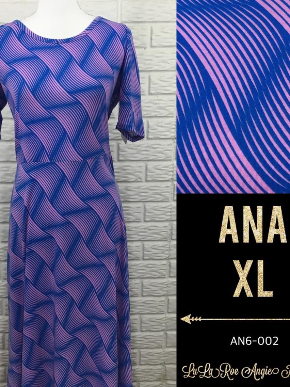 LuLaRoe Ana Maxi Dress